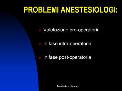 anestesia generale - Azienda USL di Reggio Emilia