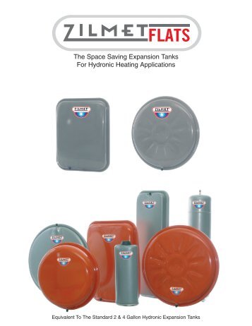 The Space Saving Expansion Tanks For Hydronic ... - Zilmet USA