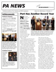 PA NEWS - Port Authority Retirees Association, Inc.