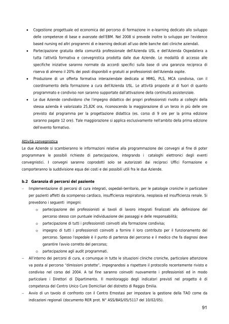 Relazione del Direttore Generale - Azienda USL di Reggio Emilia