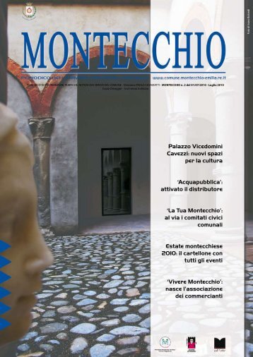 Notiziario giugno 2010 - Comune di Montecchio Emilia