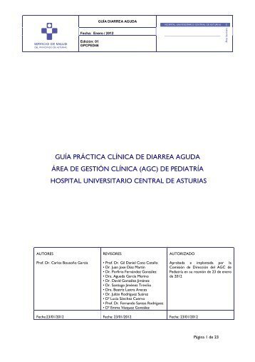 gpcped46_guÃ­a diarrea aguda - Hospital Universitario Central de ...