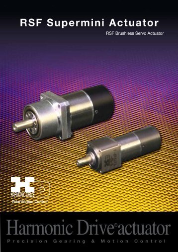 RSF Supermini Actuator - Harmonic Drive LLC