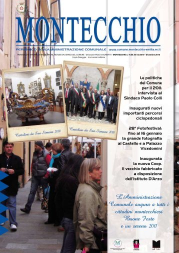 Notiziario Dicembre 2010 - Comune di Montecchio Emilia