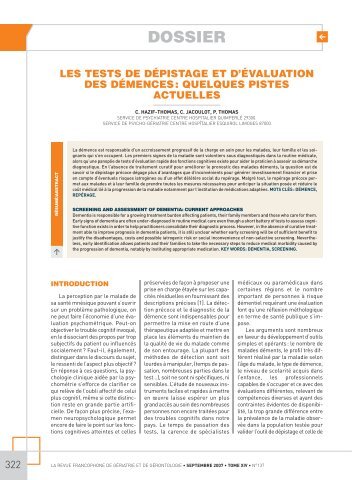 GG 137 SEPTEMBRE 2007 - Centre hospitalier Esquirol