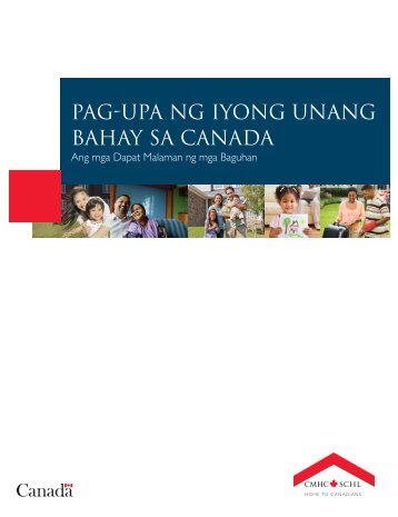 PAG-UPA NG IYONG UNANG BAHAY SA CANADA - SCHL