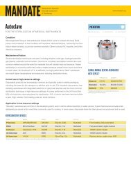 Autoclave - Maternal and Neonatal Directed Assessment of ...