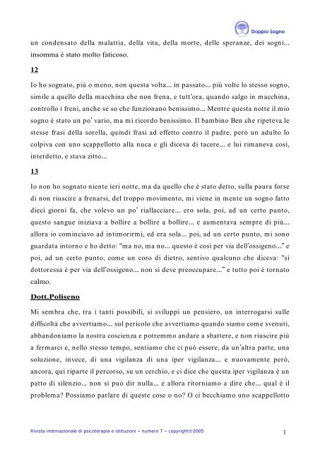 Domenico A. Nesci, Tommaso A. Poliseno ... - Doppio Sogno