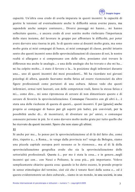 Domenico A. Nesci, Tommaso A. Poliseno ... - Doppio Sogno