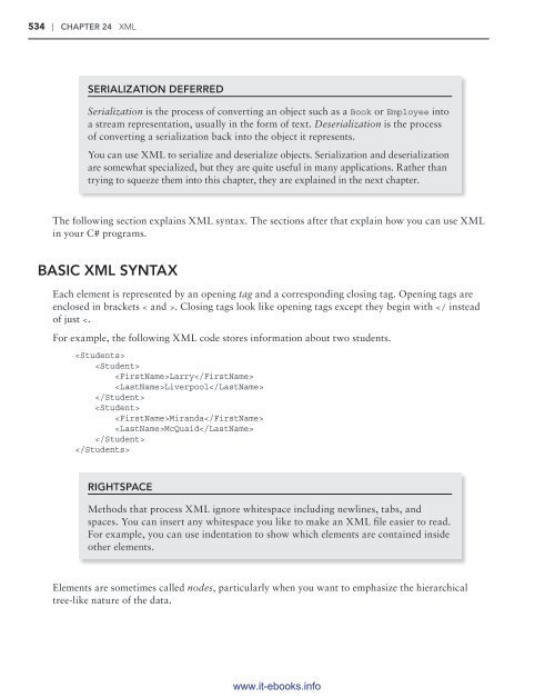 C# 5.0 Programmer's Reference