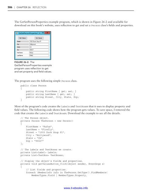 C# 5.0 Programmer's Reference