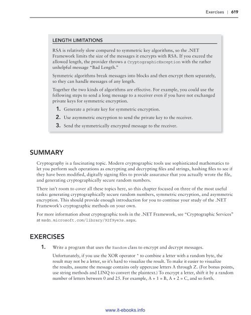 C# 5.0 Programmer's Reference