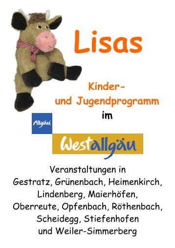 Kinder- und Jugendprogramm im - WestallgÃ¤u