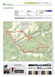 Wanderung Karlstalschlucht