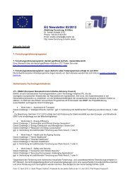 EU Newsletter 5/2009 - TU Berlin