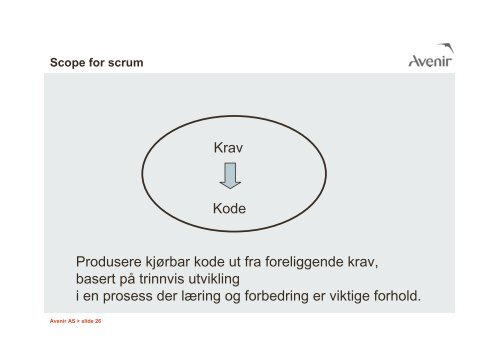 Smidig prosjektmetodikk - Norsk senter for prosjektledelse