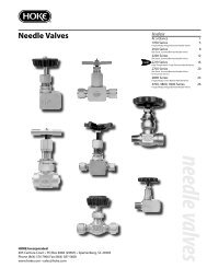 Needle Valves