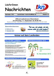 LÃ¤uferInnen Nachrichten SEPTEMBER 2012 Ausgabe 66