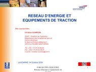 rÃ©seaux d'energie et equipement de traction - LME - EPFL