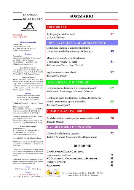 2 - SocietÃ  Chimica Italiana