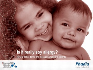 Is It Really soy allergy? - Phadia