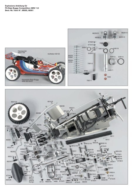 Explosions-Anleitung für FG Baja Buggy  ... - MCC-Nordheide