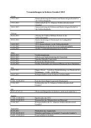 Veranstaltungskalender Kobern-Gondorf 2003