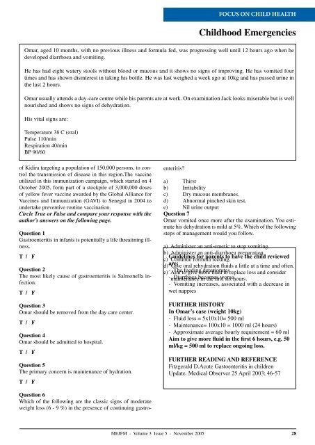 Contents - Middle East Journal of Family Medicine