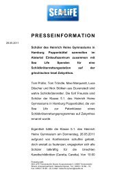 PM-SchÃ¼ler sammeln Spenden im AEZ.pdf - PR Agentur Hamburg