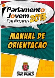 parlamento jovem paulistano - 2013