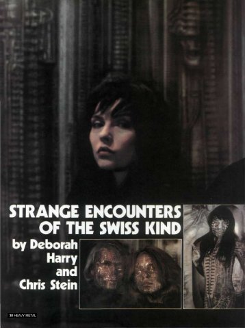 Strange Encounters of the Swiss Kind - the little HR Giger Page