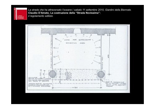 REGOLAMENTO EDILIZIO DELLA STRADA NOVISSIMA