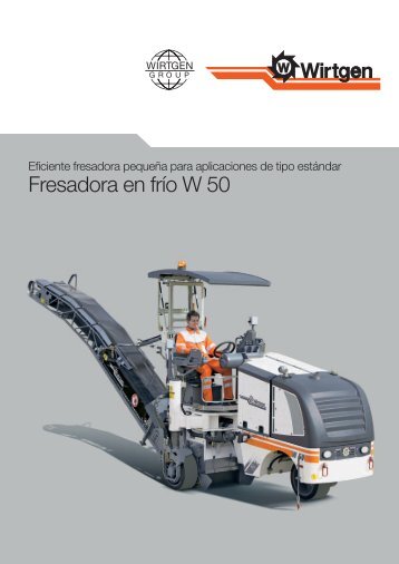 Fresadora en frÃƒÂ­o W 50 - Wirtgen GmbH