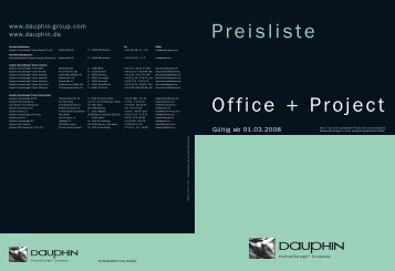 Preisliste Office + Project