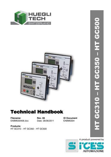 GC310, GC350 and GC500 Technical Handbook - ScanDiesel GmbH