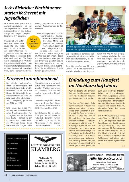 DER BIEBRICHER, Ausgabe 263, Oktober 2013