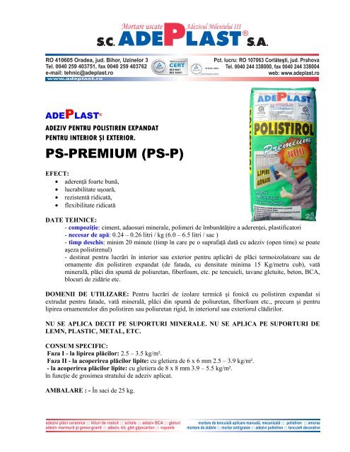 PS-PREMIUM (PS-P) - Dedeman