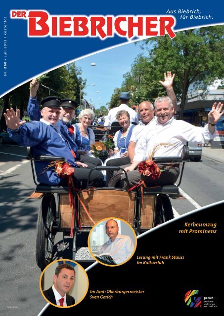 DER BIEBRICHER, Ausgabe 260, Juli 2013