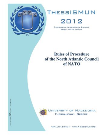 Rules of Procedure of the North Atlantic Council of NATO