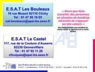 E.S.A.T Les Bouleaux - Gesat