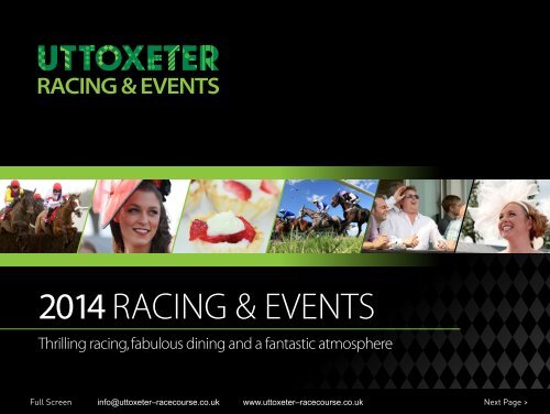 2013RACEDAY HOSPITALITY - Uttoxeter Racecourse