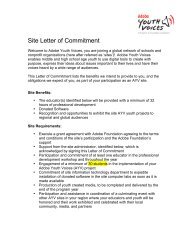 Site Letter of Commitment