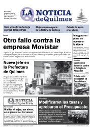 Otro fallo contra la empresa Movistar - la noticia de quilmes
