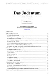 Das Judentum - Kein-Plan.de