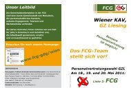 Das FCG-Team stellt sich vor! - Gewerkschaft der ...