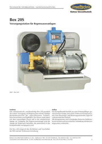 Box 20S - Kettner-Umwelttechnik