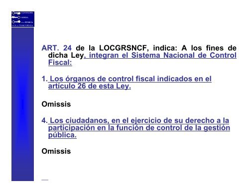 Integración del Control Fiscal y la Contraloría Social