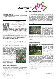 Newsletter Nr 3 im September - Schachtschneider Stauden ...
