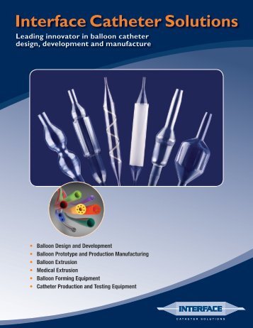 Interface Corporate Brochure - Interface Catheter Solutions