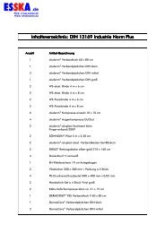 DIN 13169 Industrie Norm Plus